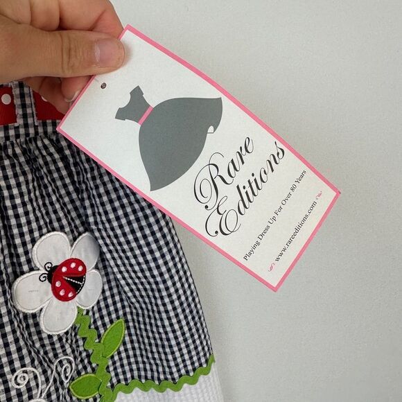 Rare Editions Toddler Girl Ladybug Seersucker Dress 2T - Picture 6 of 6